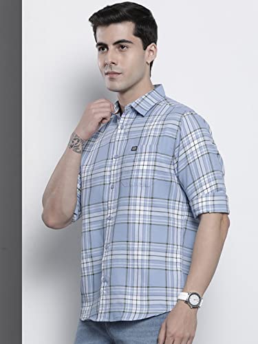 Image of THE Indian Garage CO Men Polycotton Slim Fit Shirt