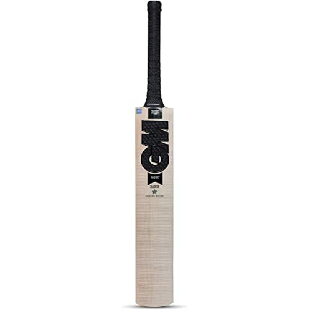 English Willow Grade 3 ACMS GM Black Cricket BAT with Carve-image-42