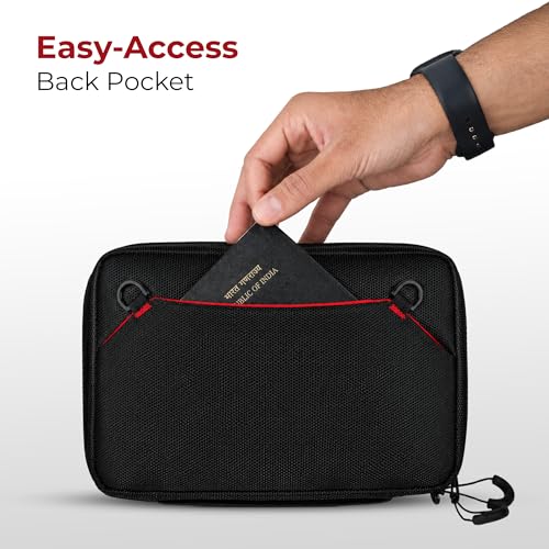 Image of MegaStro Pro Tech Organizer: Waterproof Organizer for Electronics, Gadgets, Cables, Hard Disks and Accessories - Travel Kit