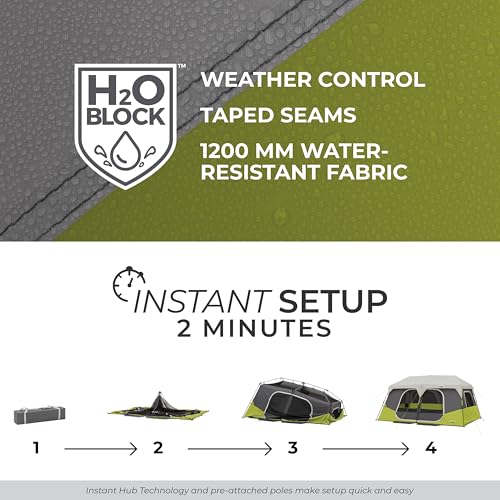 CORE 10 Person Instant Cabin Tent