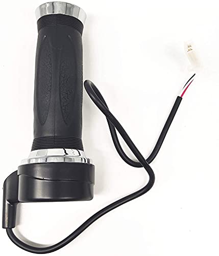 Zuodooku Universal 3 Wire Electric Scooter Bike Throttle Grip Black 12V 24V 36V 48V 60V #TOP2