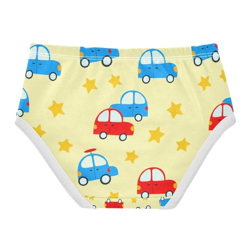 Cute Red Blue Cars Toddler Girls's Underwear 2T 202c19022