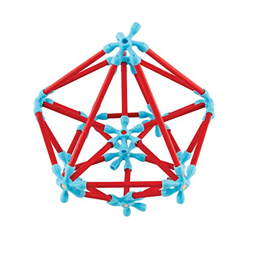 Hape Flexistix Stem Building Creativity Kit, Featuring 133 Multi-Colored Bamboo Pieces #TOP2