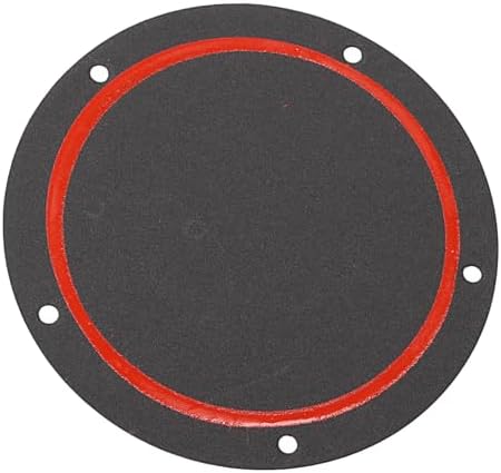 SHMTOOL 5 Hole Derby Cover Gasket Replacement for Harley Softail Fat Boy Dyna Street Glide Road King Electra Glide Classic FLHTC 1999-2013, 1Pcs — view 4