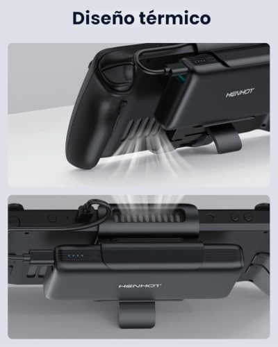 Cargador portátil 65W para Steam Deck OLED y batería de portátil MacBook 4