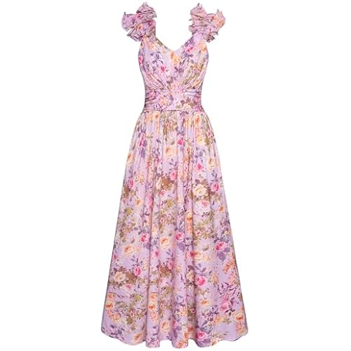 GRACE KARIN 2026 Women's Summer Floral Print Dress