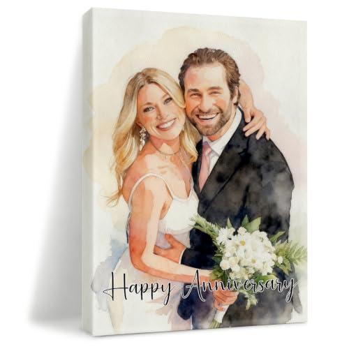 Custom Anniversary Canvas Print