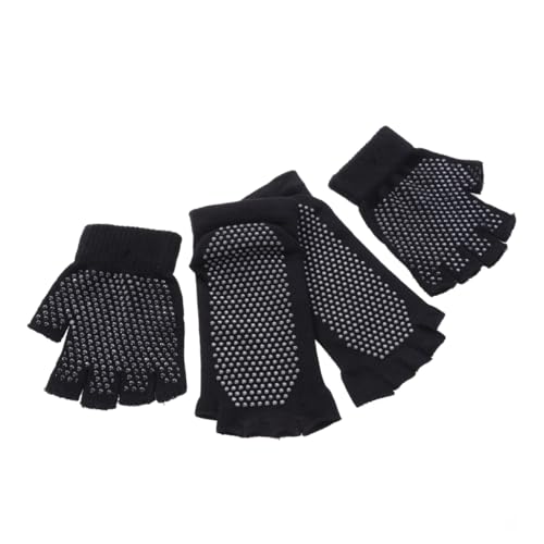 WOFASHPURET Gripper Socks for Women Yoga Gloves Non-slip Breathable for Workout Gym Barre Pilates Yoga Practice