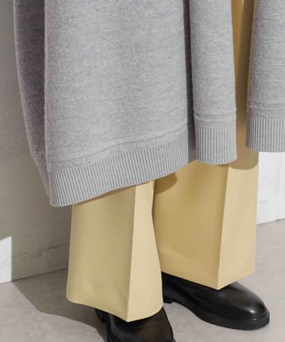 nano・universe（ナノ・ユニバース）『ウール圧縮ニットガウン』