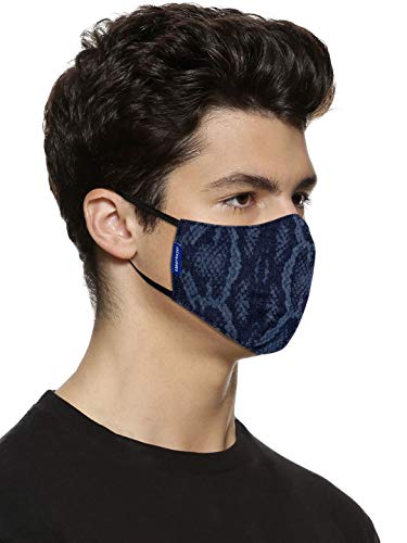 Jack & Jones Men Cotton Blend Printed Protective Fashion Cloth Mask