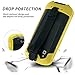 Protective Cover Bumper Case Rugged Boot with Hand Strap for Zebra TC51 TC510K TC52 TC56 TC57 (Yellow)