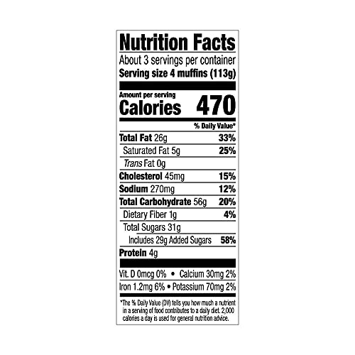 Fresh Brand – Strawberry Lemon Mini Muffins, 12 Oz (12 Ct) (Seasonal) #TOP4