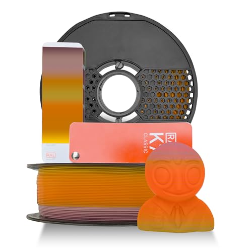 Image of NFIL3D 1KG Net HS PLA+ Bright Rainbow - 3D Printer Filament |1.75mm| Accuracy - + /- 0.015mm | 1000g 3D Filament, 250g Spool & 350g Packaging Weight (Total Weight 1.6KG) | (3.52 lbs)