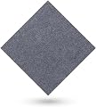 Carpet Tiles Peel and Stick Carpet Squares 20x20in Self Adhesive Washable Carpet Tile Multi-Purpose Squares Flooring Mat for Home Pets (Color : Dark Gray, Size : 15PCS)