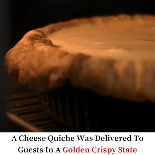 Why Holes: For The Crispiest Crusts. King Crispy's Deep Pie, Tart & Quiche Pan. A Non-Stick, Removable Bottom, Dishwasher Safe, Perforated Pie Pan Baking Plate Dish (9 inch x 2 Deep).