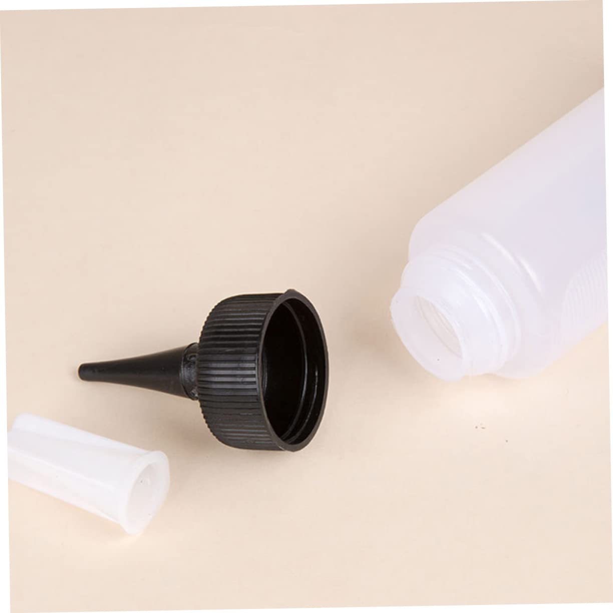 Housoutil 10 Piezas Botella De Champú Botellas De Plástico Botellas De Agua De Plástico Exprimir Botellas Botella De Color De Pelo Extrusora Lavar Botella El Plastico