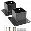 2PCS 4x4 '' Post Base