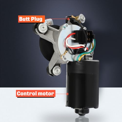 Image of cciyu Front Windshield Wiper Motor Replacement fit for 1997-2002 For Mitsubishi for Mirage,1997-2004 For Mitsubishi for Montero Sport MR192056, MR221974,43-4201,434201,