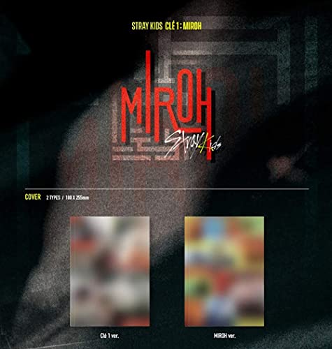 STRAYKIDS : CLE 1 : Miroh Album (Clé 1 Version) 4th Mini Standard Album CD-R+Cover+Photobook+3 QR Photocards+(Extra 4 Photocards+1 Double-Sided Photocard+Pocket Mirror) - Image 2