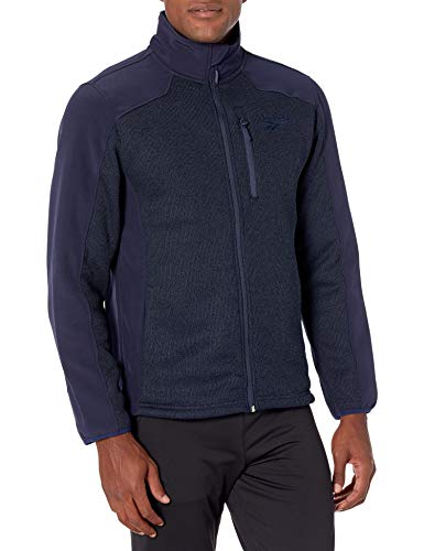 Chaqueta Reebok hombre texturizada premium en tejido suave XL