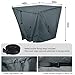 Simingxi Pool Heater Cover for Outside Units 40 * 34 * 31in Swimming Pool Pump Covers for Winter 600d Oxford Waterproof Pool Equipment Cover
