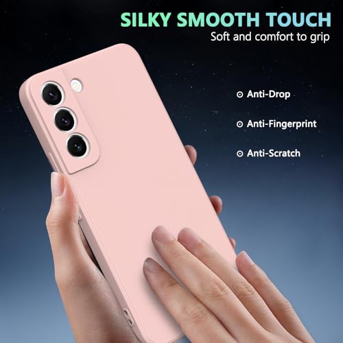 Image of for Samsung Galaxy S22 Plus Case Pink, Scratch Resistant with Soft Touch, Slim Thin Phone Cover for Samsung Galaxy S22 Plus