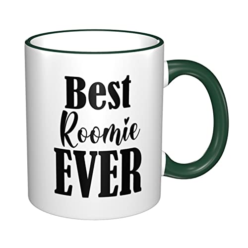 Best Roomie Ever Gift Best Roomate Ever Taza de café Best Friend Tazas de café Regalo para tu impresionante Roomie,Taza… - Imagen 4