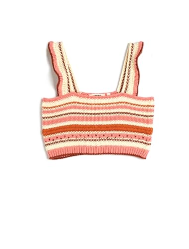 Top court en crochet pour fille idéal pour vacances au soleil