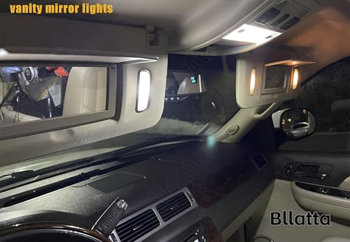 Kit de 12 luces LED interiores blancas 6000K para Chevrolet Silverado/GMC Sierra 2007-2013 miniatura 3