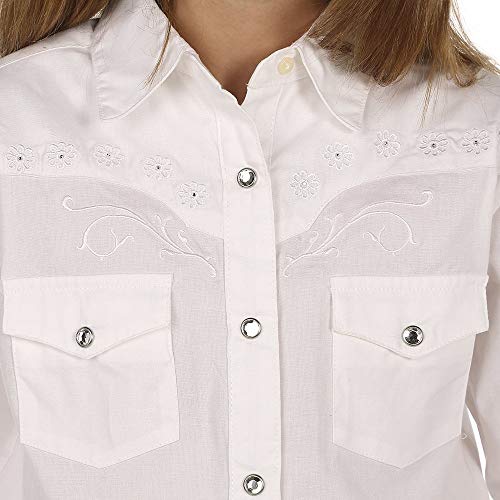 Wrangler girls Long Sleeve Western Snap Shirt2