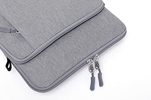 Image of SWOOK 9-11 Inch Tablet Sleeve Case for 2020 iPad Air 4 10.9, iPad Pro 11 2018-2021, iPad 10.2, Galaxy Tab A7 10.4, S6 Lite 2020, Surface Go 2 /1, Fit Apple Smart Keyboard (Grey, 9-11 inch)