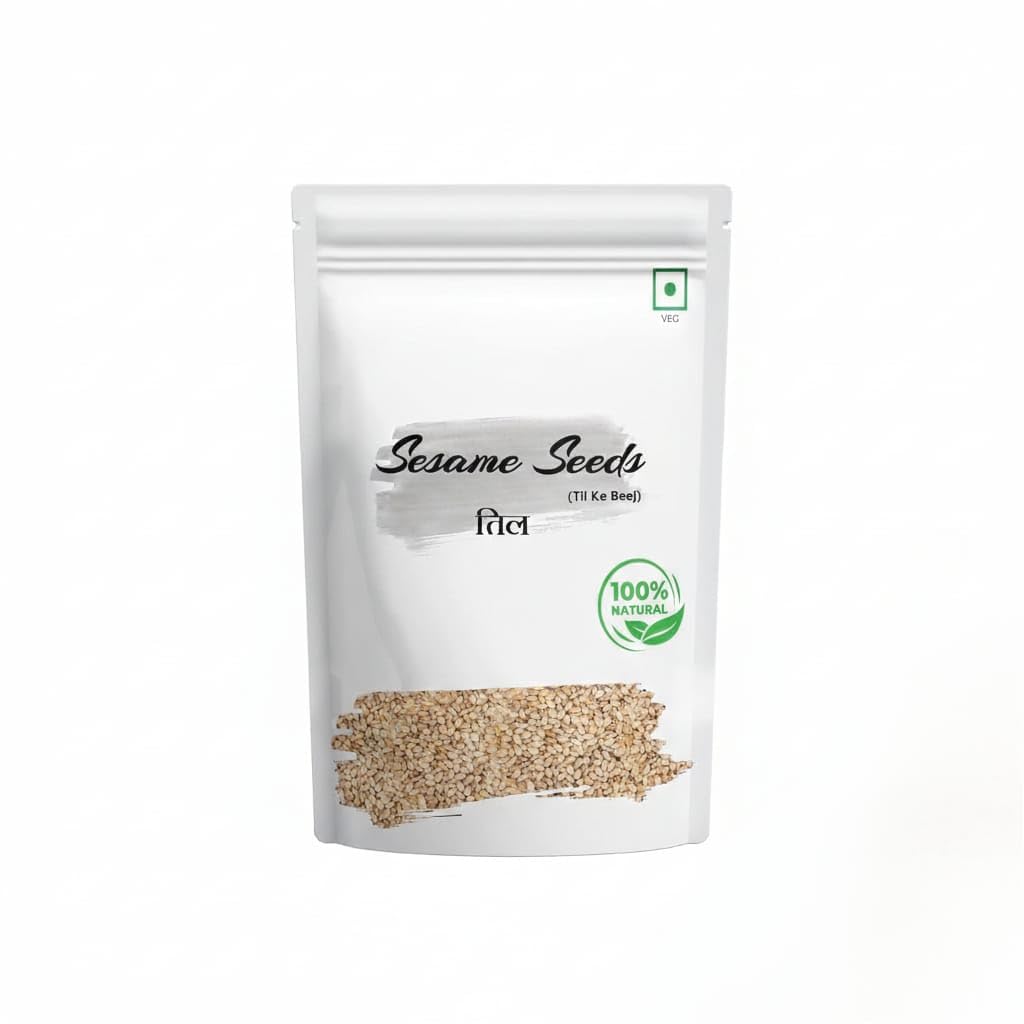 White Sesame Seeds 100G,Plant Protein | White Till For Eating