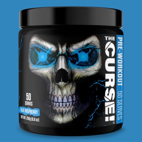 JNX Sports/Cobra Labs The Curse ! Pre Workout Powder 250g 50 Servings (Blue Raspberry) - Image 5