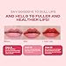 FRUDIA Pomegranate Honey Lip Balm, 3-in1 Lip Plumping, Hydrating, & Translucent Red Tinted Korean Lip Balm made with Pomegranate Extracts for Dry & Pale Lips