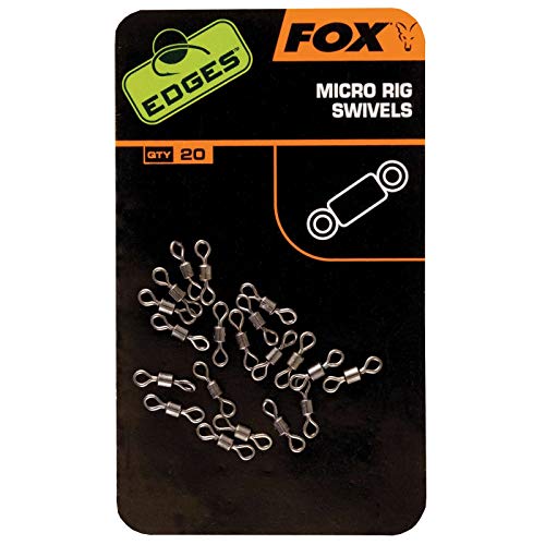 Fox Edges Micro Rig Swivels - 20 Stück
