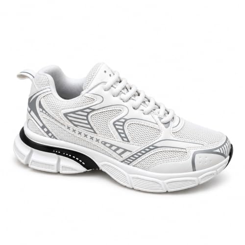 Image of Cruiser Men's Athletic Sneakers | Striped Side Panel Chunky Shoes | Multi Panel Layered Cushioned Midsole Sneaker | Flexible Walking & Everyday Comfort Sneakers | Everyday Fashion Sneakers (2656)