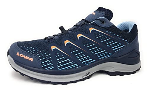 LOWA Halbschuh MADDOX GTX LO Ws stahlblau/lachs, 38