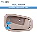 ECCPP Automotive Interior Accessories Door Handle, Inner Driver left Side Grab Handles Replacement for Toyota Corolla 1998 1999 2000 2001 2002 (Beige)