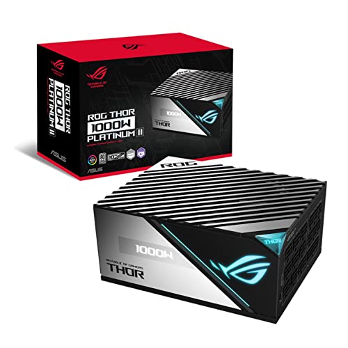 ASUS エヴァンゲリオンコラボ 1000w 電源ユニット LAMBDA++認証 ROG Thor 1000W Platinum II EVA Edition | 電源ユニット | ROG