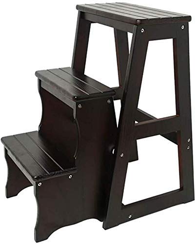 Taburete de escalada interior para alcanzar estantes altos en cocinas y salones