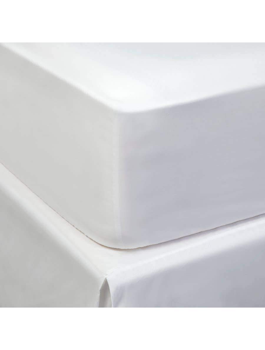 Superior Egyptian 400 Thread Cotton Sateen - Fitted Sheet (90x200+33cm)