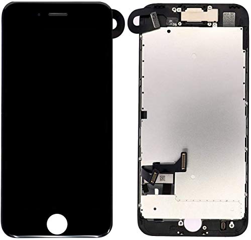 With Repair Tools Compatible With Iphone 8 Plus 5.5 Inch Lcd 3D Touch Display Digitizer Screen Replacement Full Assembly Including Front Facing Camera Ear Speaker Sensors(Black) #TOP1