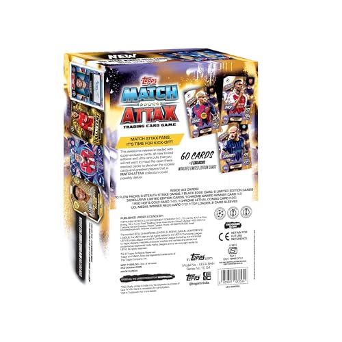 Image of Topps UEFA Champions League Match Attax 2025-26 Trading and Collectible Card Game (Booster Pack Worldies - Homegrown Heros)