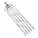 1 Pcs Stainless Steel Fishing Harpoon, 5 Prongs Harpoon Gig Gaff Hook Barb Fish Spear For Outdoor Fishing Tackle With 8mm Screws Portable Harpoon For Ponds,Lakes Or Rivers Hunting
