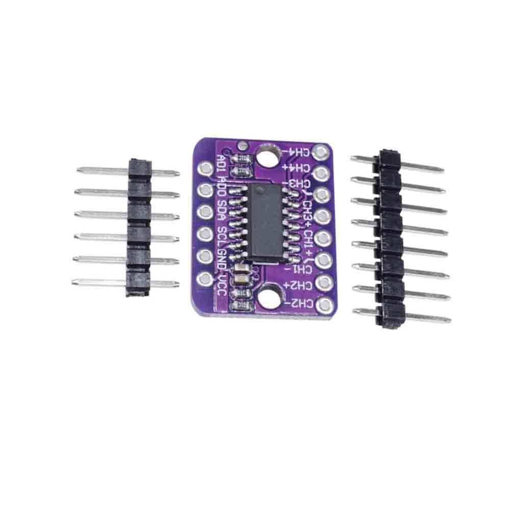 2 moduli di conversione programmabili ADC-4 per canali, MCP3424