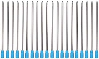 20 x 2.75" Blue Ballpoint Pen Refills for Swarovski Pens, 7cm Blue Ink Refills Compatible with Swarovski Crystal Element and Diamond Crystal Stylus Ballpoint Pens (20)