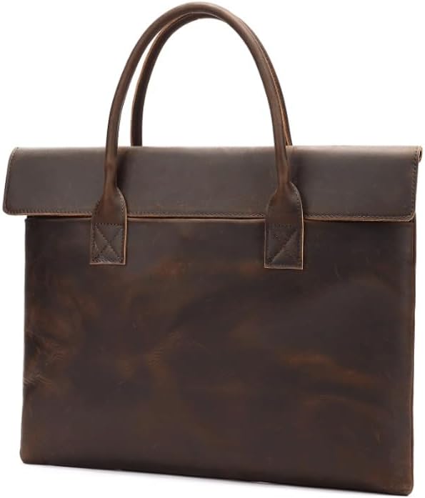Business Briefcase Men's Carryall Casual Portfolio Laptop Bag