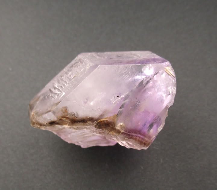 Amazon.co.jp: エレスチャル水晶 スモーキーアメジスト 虹あり35g知識