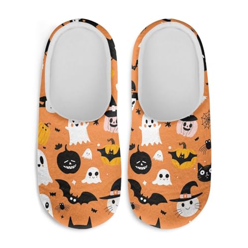 Spa Slippers Halloween Cookie Slippers Halloween House Shoes Fahion Gifts for Holiday2