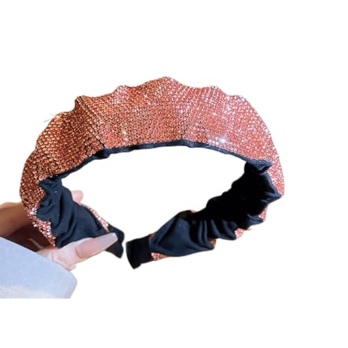 Bandeau plissé large JFDBGU pour coiffure artistique rapide sans douleur accessoire cheveux